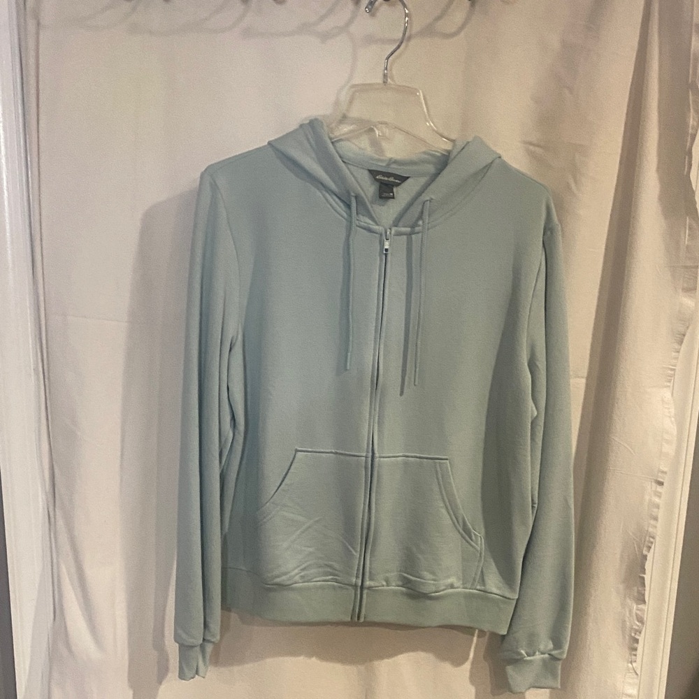 NWT Eddie Bauer Soft Blue Hoodie